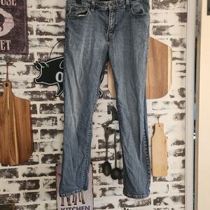 Levi's Mid Rise Skinny Blue Jeans